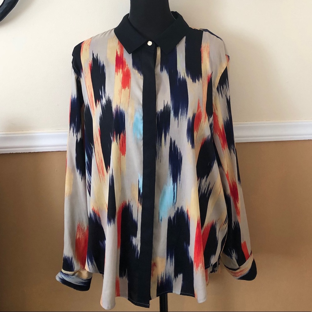 🆕 DKNY, silk blouse 👚